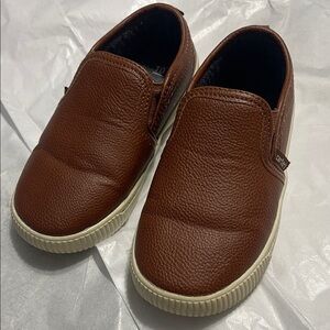 Carter's kids Brown Slip-On Casual Shoes with Cream Soles